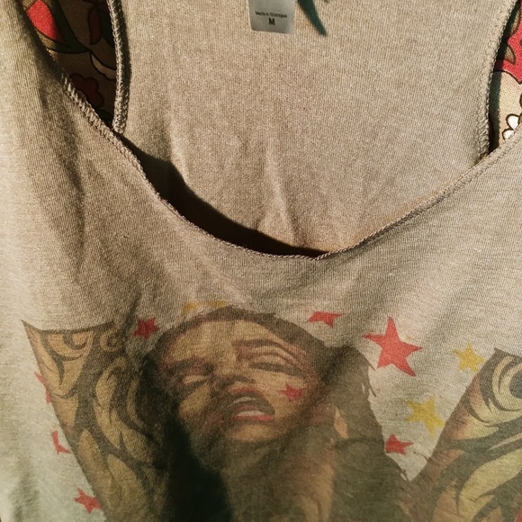 Pearl Jam Triblend ladies tank Soundgarden 90s refire Racerback tanktop NWT - Picture 2 of 4